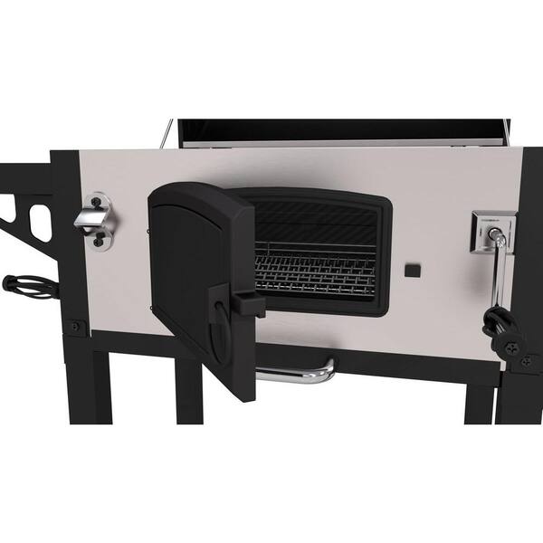 Dyna-Glo Heavy-Duty Large Charcoal Grill in Black and Stainless Steel  DGN486SNC-D - The Home Depot