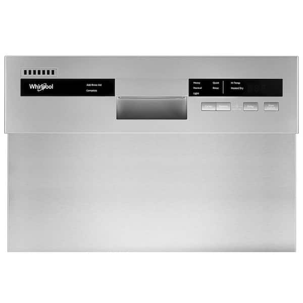 Whirlpool Dishwasher (WDPS5118PM) - Monochromatic Stainless Cabinet Whirlpool Dishwasher (WDPS5118PM) - Monochromatic Stainless Cabinet