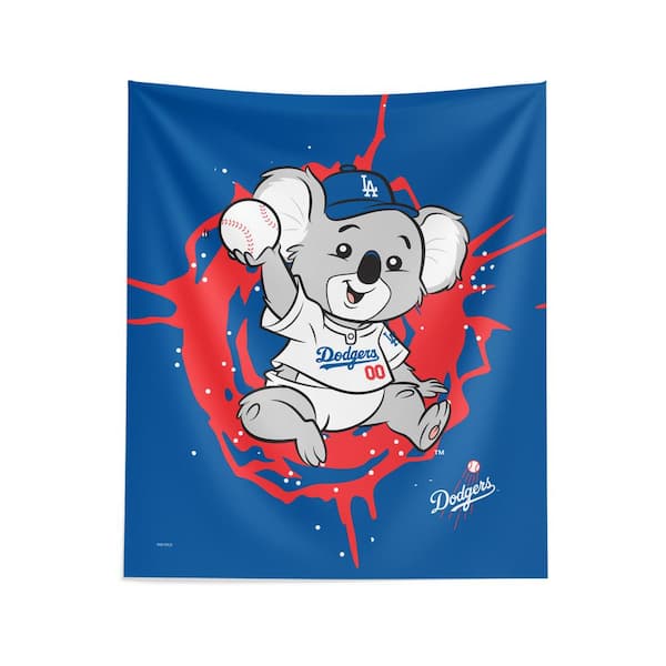 THE NORTHWEST GROUP MLB Dodgers Mascot Printed Wall Hanging