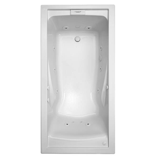 American Standard Champion XL 6 ft. x 36 in. x 21.5 in. Whirlpool Tub in White
