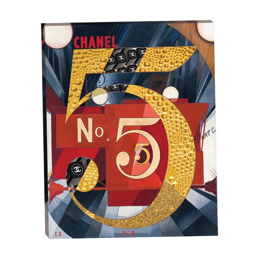 VENICE BEACH Collections I Saw Chanel No 5 in Gold alal Demuth by