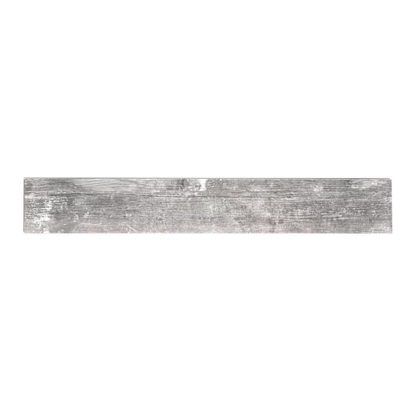 Bailey Grey 22 MIL x 7 in. W x 48 in. L Click Lock Waterproof Luxury Vinyl Plank Flooring (19 sq. ft./case)