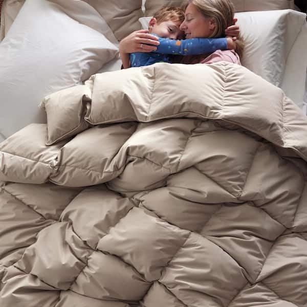 Lacrosse Feather Tan Twin XL Down/Feather Blend Comforter