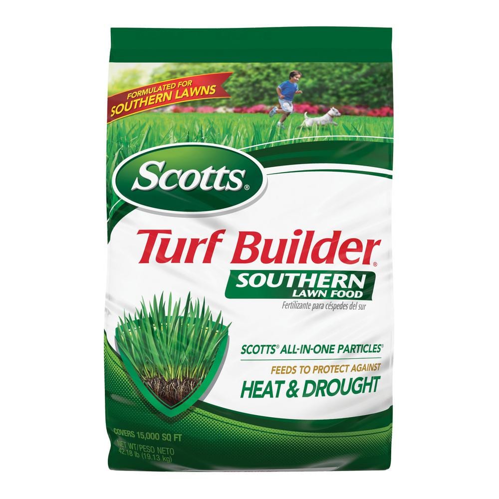Scotts Turf Builder 42.18 lbs. 15,000 sq. ft. Southern Lawn Fertilizer ...