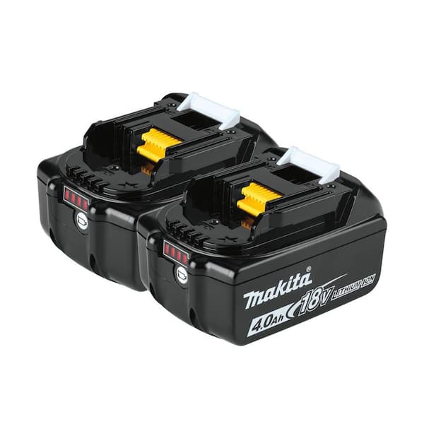 Makita - 18V LXT Lithium-Ion High Capacity Battery Pack 4.0Ah with LED Charge Level Indicator (2-Pack)