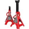 Big Red 3-Ton Aluminum Jack Stands (2-Pack) T43004L - The Home Depot