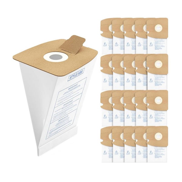20 Pack Canister Vacuum Bag Replacement Compatible with Eureka Style MM Eureka Mighty Mite 3670 and 3680 Series