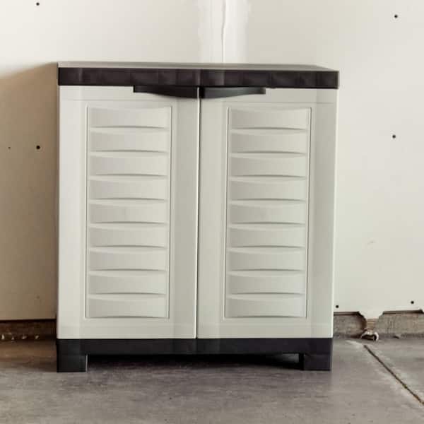 Sunnydaze Heavy-Duty Storage 23.25 in. W x 25.5 in. H x 13.75 in