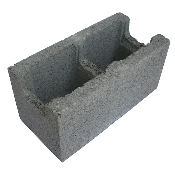 Basalite 16 in. x 8 in. x 8 in. Concrete HW Bond Beam Block 100016146 ...