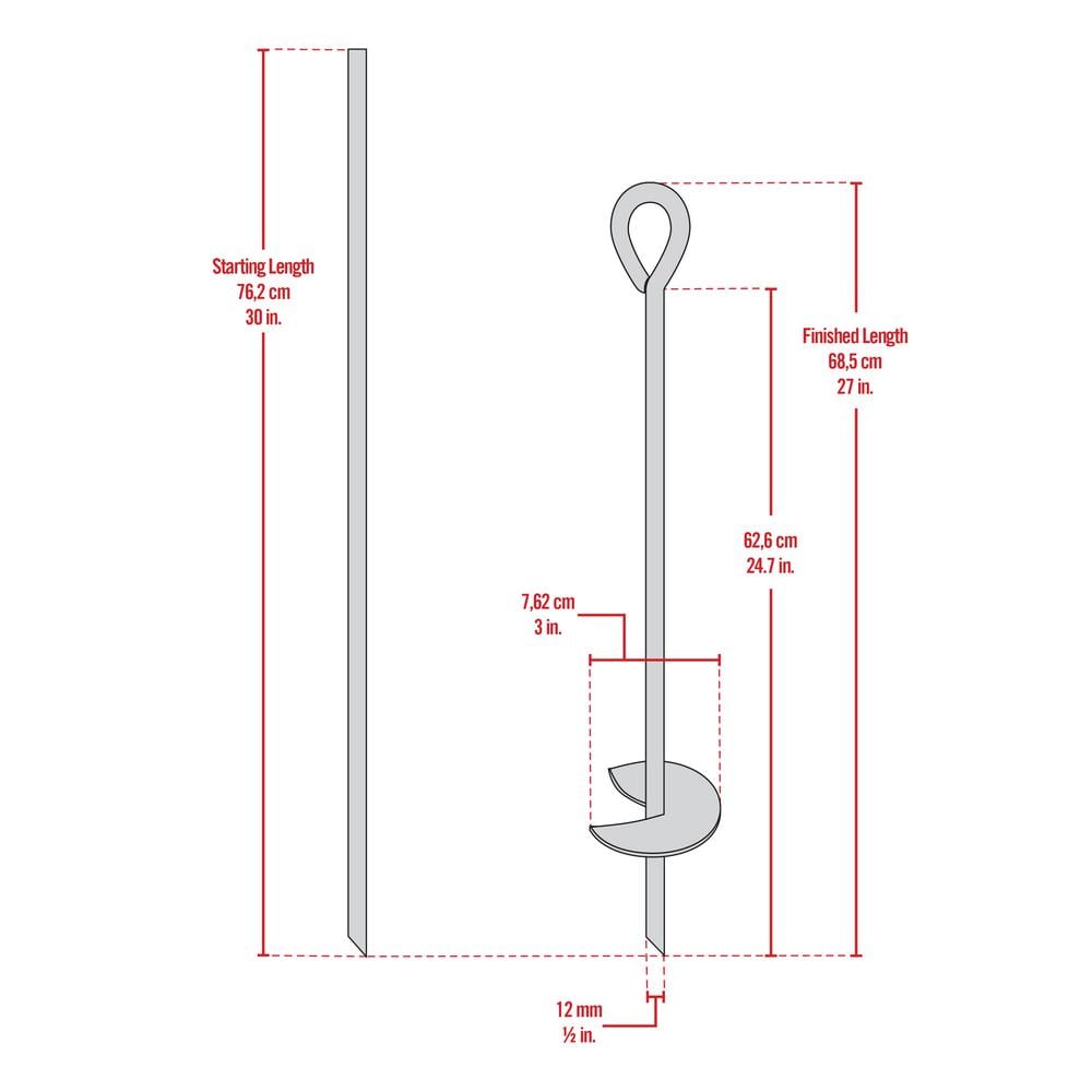 ShelterLogic ShelterLogic Steel Anchor Kit