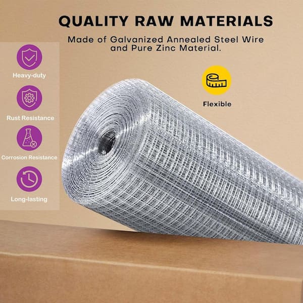 ATENGNES 118.1 in. x 28 in. x 24.2 in. Outside Portable Chicken Tunnels Fence Kit Suitable for Chickens, Ducks, Rabbits