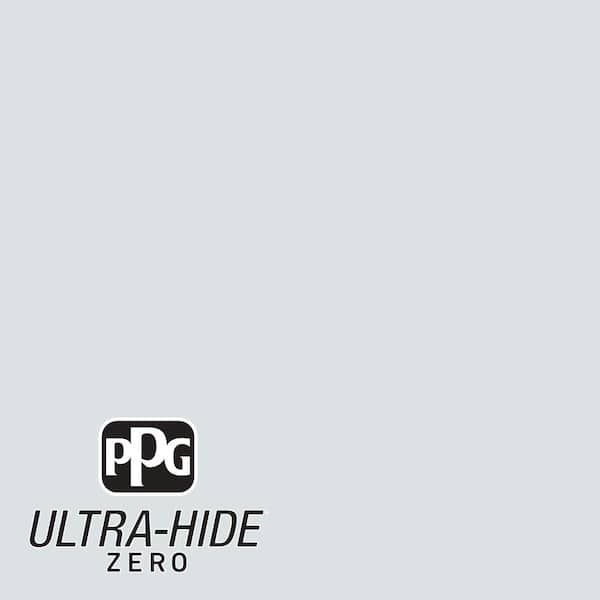 PPG 5 gal. #HDPCN22 Ultra-Hide Zero White Lagoon Flat Interior Paint