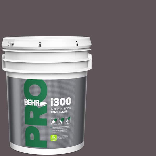 BEHR PRO 5 gal. #N570-6 Virtuoso Semi-Gloss Interior Paint