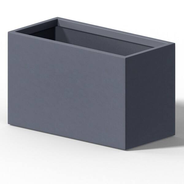 VTG UPCO 263 Ceramic BluGreen Pottery Rectangle Planter USA