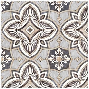 Harmonia Grove Grey 13 in. x 13 in. Ceramic Floor and Wall Tile (12.0 sq. ft./Case)