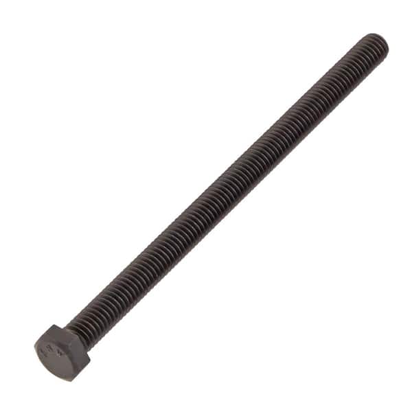 DECKMATE 3/8 in. -16 x 6 in. Black Hex Bolt