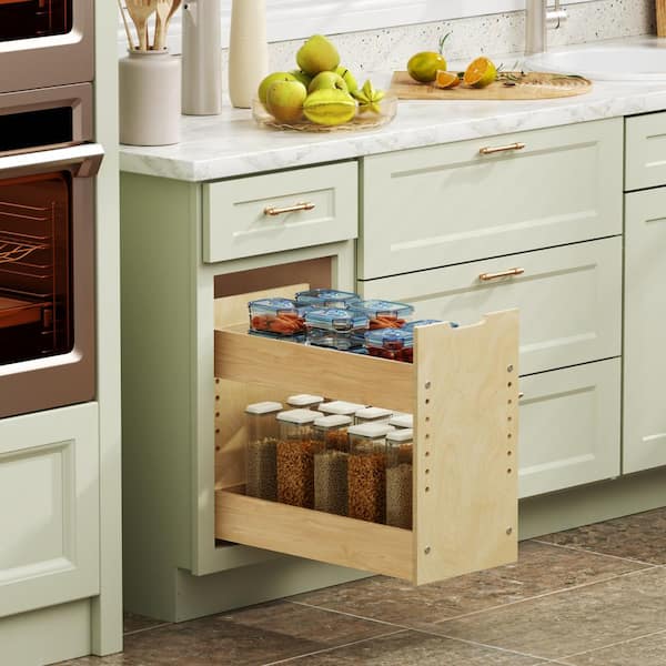 Base Container Organizer Pull Out Cabinet - Decora
