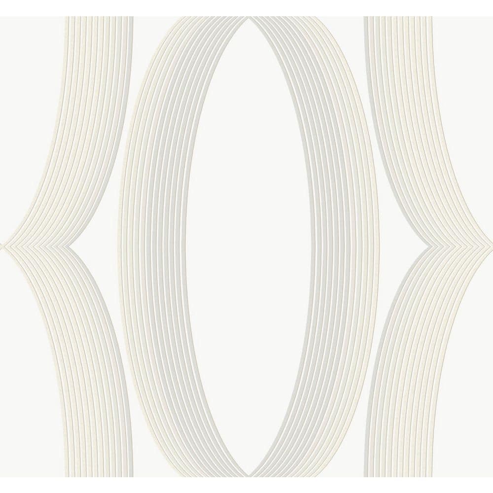 Progression Ogee White Wallpaper price history on PriceWatchPro