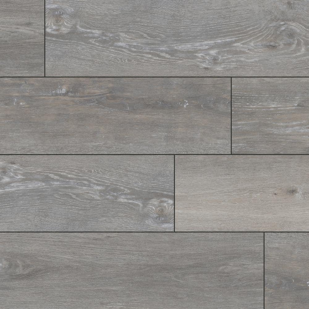 Take Home Sample - Aubrey Sea Isle Gray Rigid Core Luxury Vinyl Plank Flooring 9 in. x 15 in. price history on PriceWatchPro