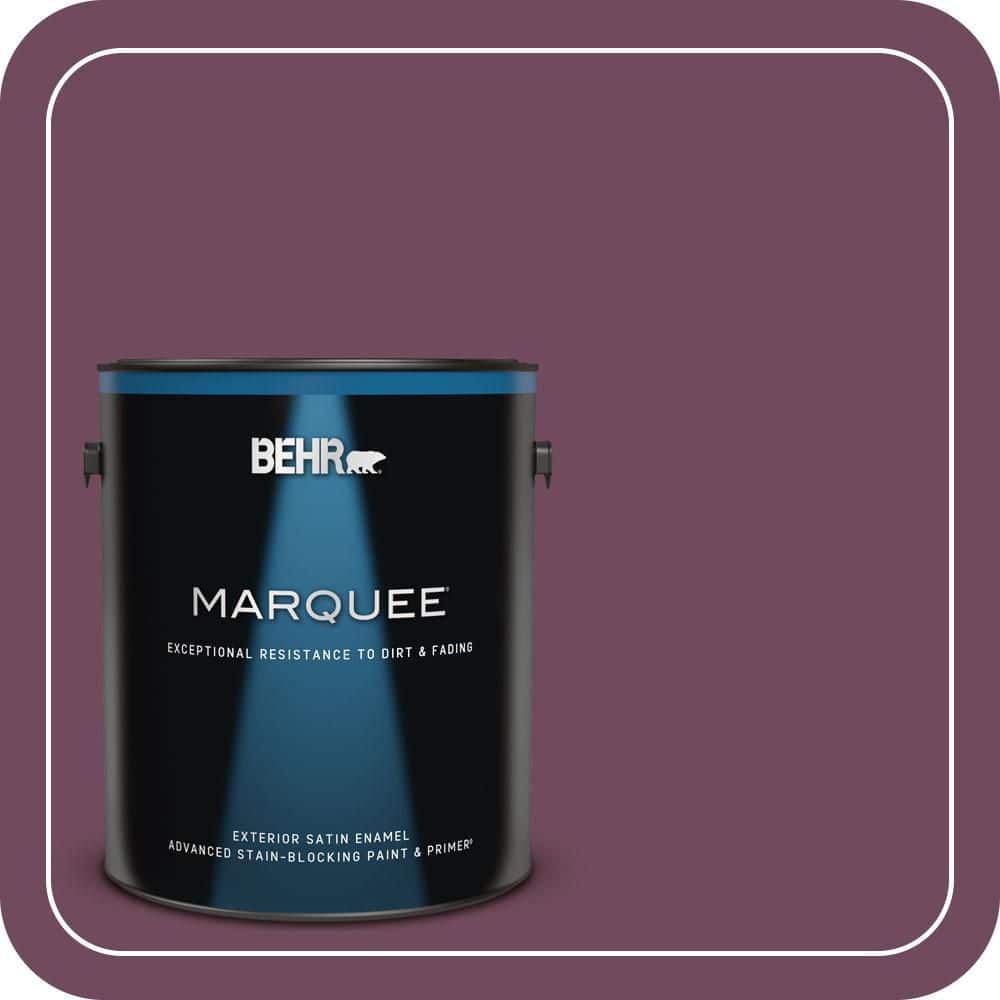 1 gal. #MQ1-39 Prussian Plum Satin Enamel Exterior Paint & Primer price history on PriceWatchPro