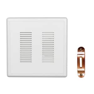 PrimeChime Plus 2 Video Compatible Wired Door Bell Chime Kit with Copper Decorative Button