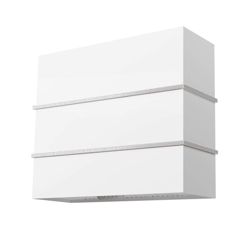 36 in. Stainless Steel Ducted Wall Mount Range Hood with Powerful 600 CFM V