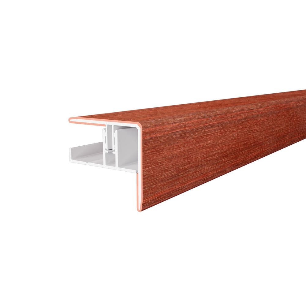 Alusions 1.81 in. x 2 in. x 8 ft. Swedish Red Composite Aluminum F Trim Kit for 5 in. Board price history on PriceWatchPro