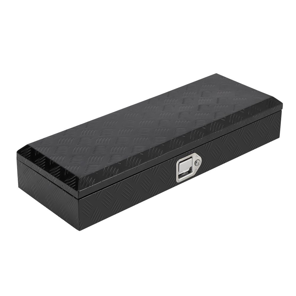 Heavy Duty Aluminum Truck Bed Tool Box with Diamond Plate, Lockable,Sliding Shelf,Side Handle, for Pickup, Trailer, RV price history on PriceWatchPro
