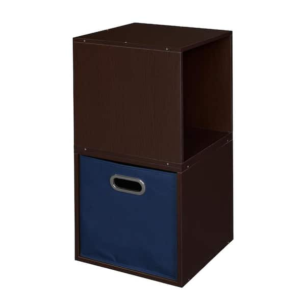 Niche 26 in. H x 13 in. W x 13 in. D Wood 2- Cube Organizer