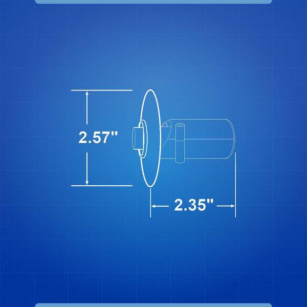NICOR Wired Single-Gang Electronic Door Chime Kit with Brushed