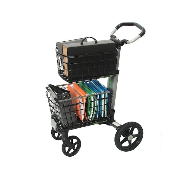 Eco Shopping Cart with Telescopic Handle 38L 