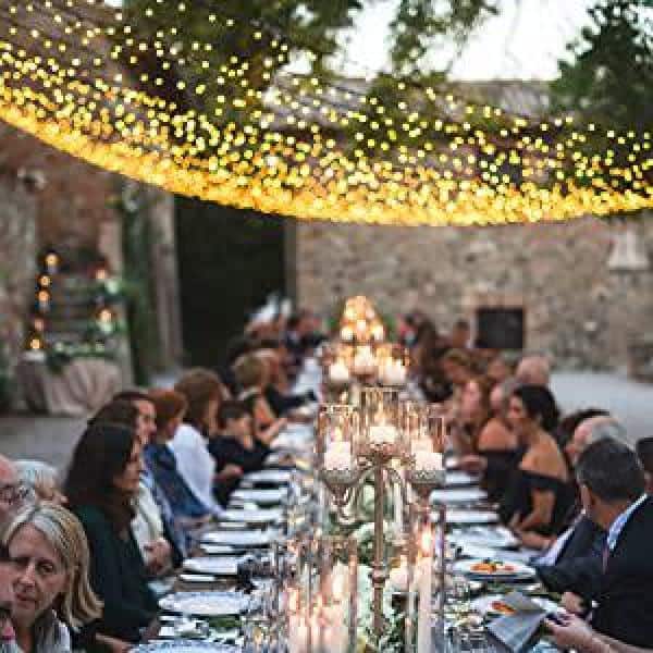 Smart Christmas Lights Outdoor/Indoor 35 ft. Plug-In Globe Bulb LED String Light Compatible with Alexa/Google Assistant