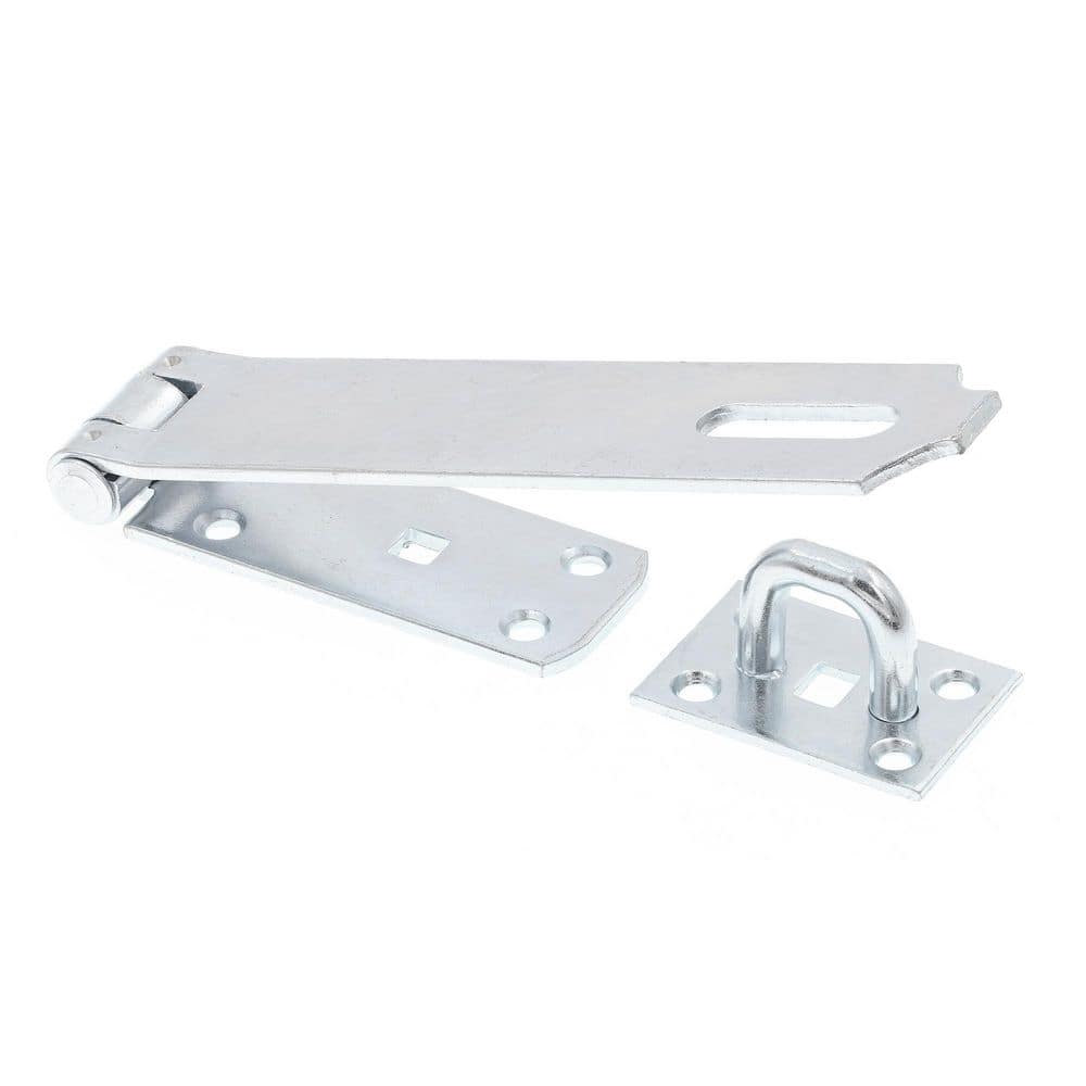 Door and Gate Extra Heavy Duty Safety Hasp Hinge Latch with Fixed Staple 8 inch with Screws Zinc Plated (Single Pack) price history on PriceWatchPro