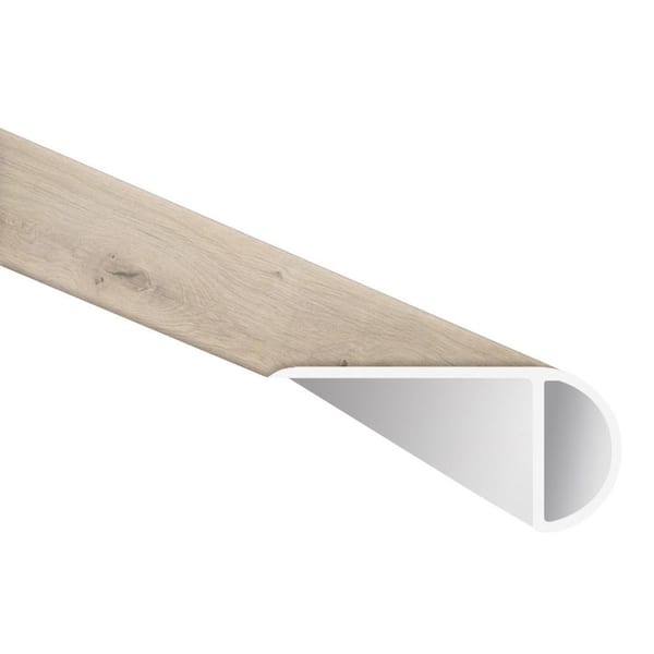 A&A Surfaces Irish Hound 1 in. T x 2.23 in. W x 94 in. L Luxury Vinyl Overlapping Stair Nose Molding