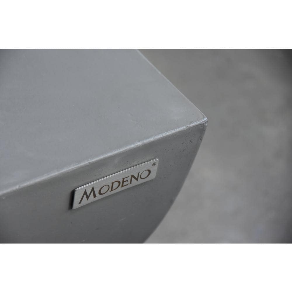 Gray 37" Free-Standing Gas Fire Pit Table
