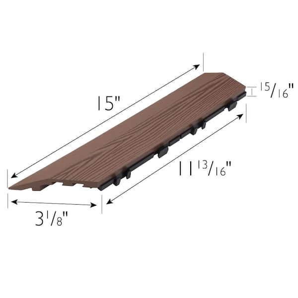 Design House Corner Edge Trim in Russet Canyon, (4-Pack)