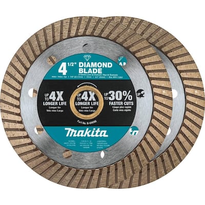 Makita 4.5 In. Segmented Rim Diamond Blade For General Purpose B-69593