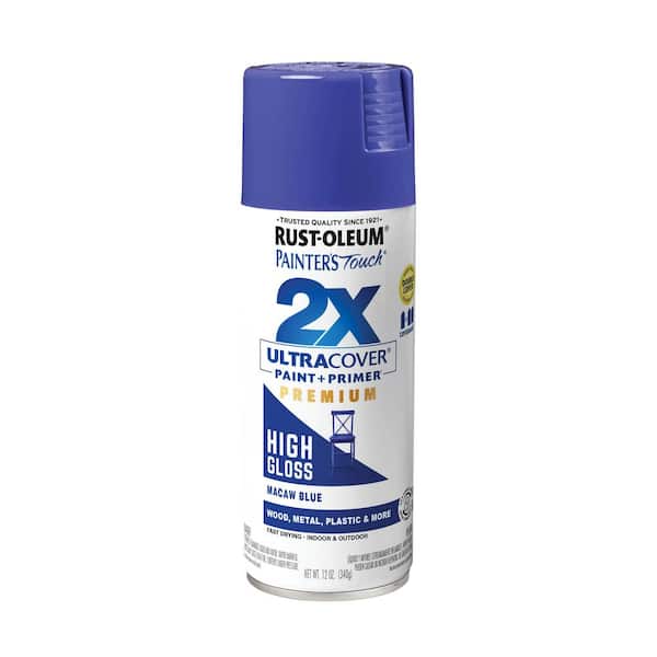 Rust-Oleum Painter's Touch 2X 12 oz. High Gloss Macaw Blue