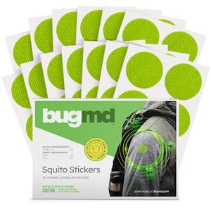 Squito Stickers: Citronella-Based Mosquito Repellent Patches