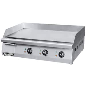 Commercial 465 Sq. in. Electric Griddle in Stainless Steel