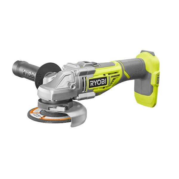 18-Volt ONE+ Cordless Brushless 4-1/2 in. Cut-Off Tool/Angle Grinder (Tool Only) 18-Volt ONE+ Cordless Brushless 4-1/2 in. Cut-Off Tool/Angle Grinder (Tool Only)