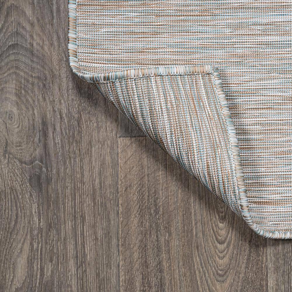 Ethan Modern 9' x 12' Gray Flatweave Synthetic Area Rug