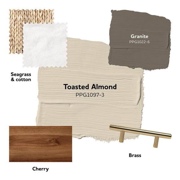 Glidden 1 qt. PPG1097-3 Toasted Almond Satin Door, Trim and