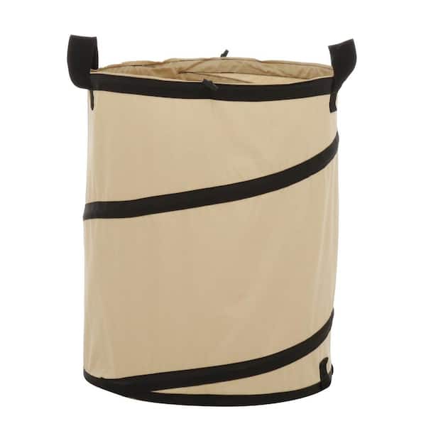 FOUF Collapsible Trash Can, 30 Gallon 113L Pop Can and Leaf Bag