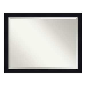Medium Rectangle Distressed Navy Beveled Glass Modern Mirror (34.25 in. H x 44.25 in. W)