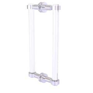 Clearview 12 in. Back to Back Shower Door Pull in Polished Chrome