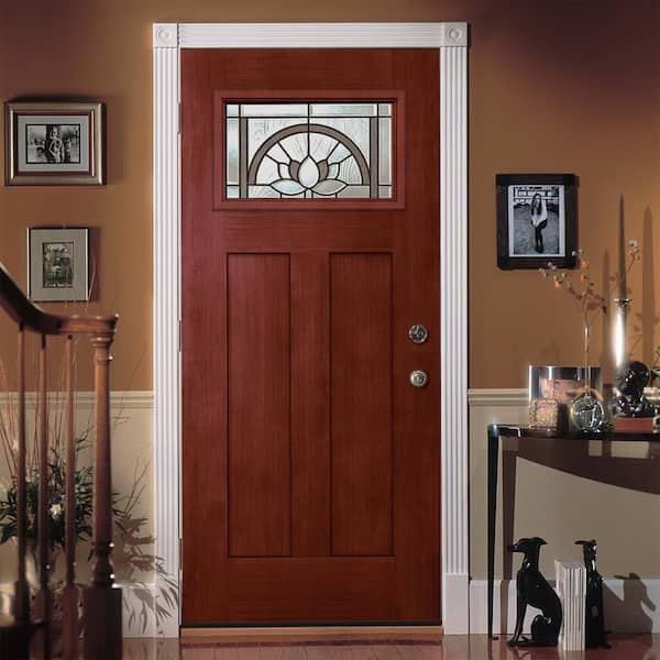 FRONT DOOR DESIGN Craftsman Charm Exterior - Sherwin Williams Black Magic  Door with Polish Bras…