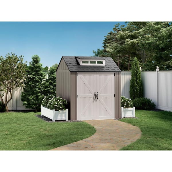 Rubbermaid 7 ft. x 7 ft. Storage Shed 2119053 - The Home Depot