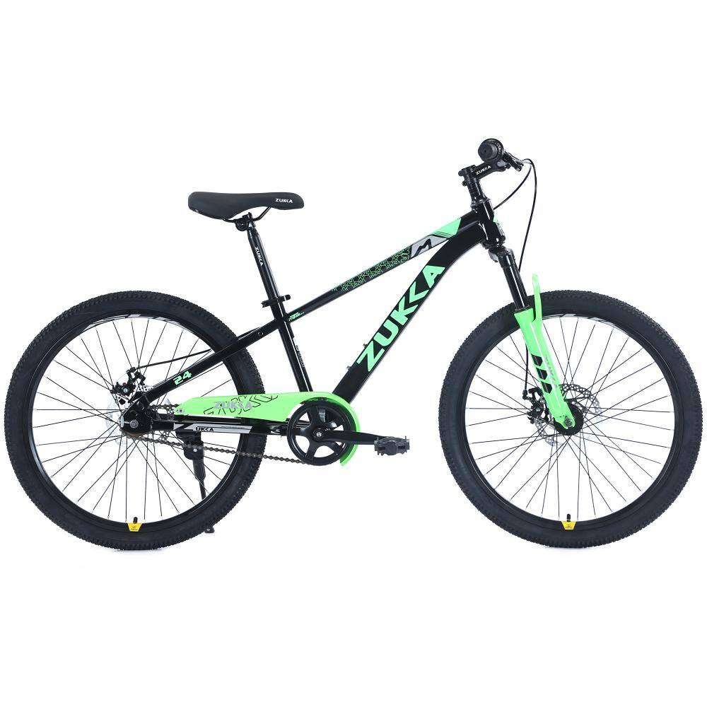 24 Inch Blackish Green Mountain Bicycle Steel Frame for Kids Aged 9-12 price history on PriceWatchPro