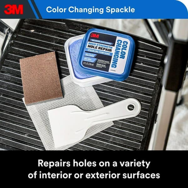 DAP DryDex Spackling Color Changing Wall Repair Patch 4 piece Kit - 8 oz.  NEW